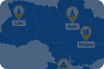 Map of Ukraine